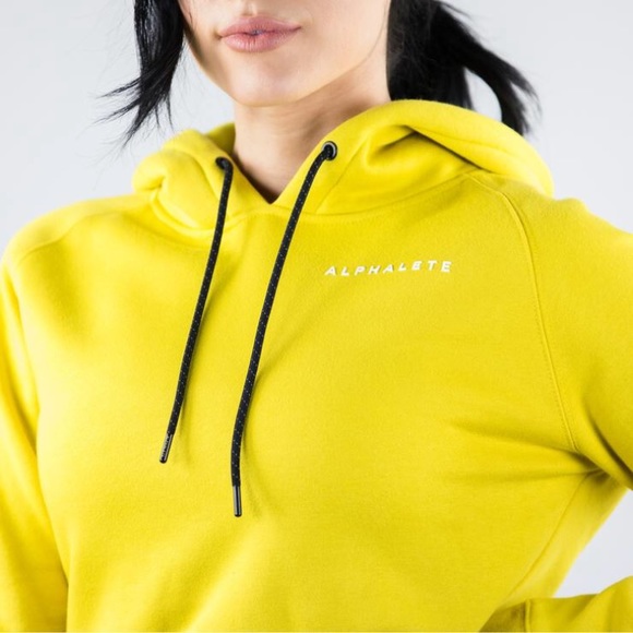 ISO ALPHALETECROPPED HOODIES